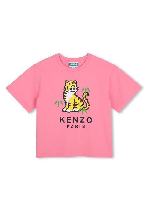 T-shirt con stampa KENZO KIDS | K6220845A